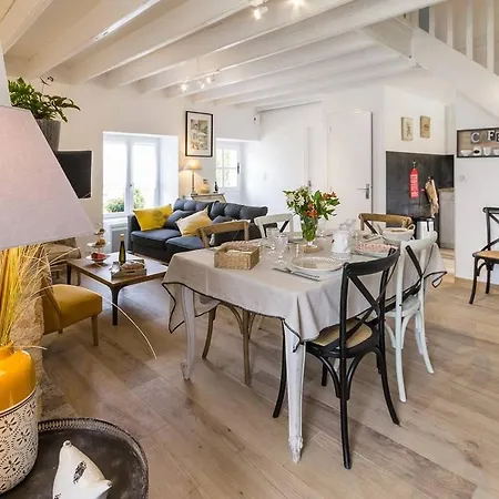 Nyaraló Chaumiere Renovee Avec Jardin Clos, Proche De Guerande Et Des Plages, Ideale Pour Familles - Fr-1-306-860 *