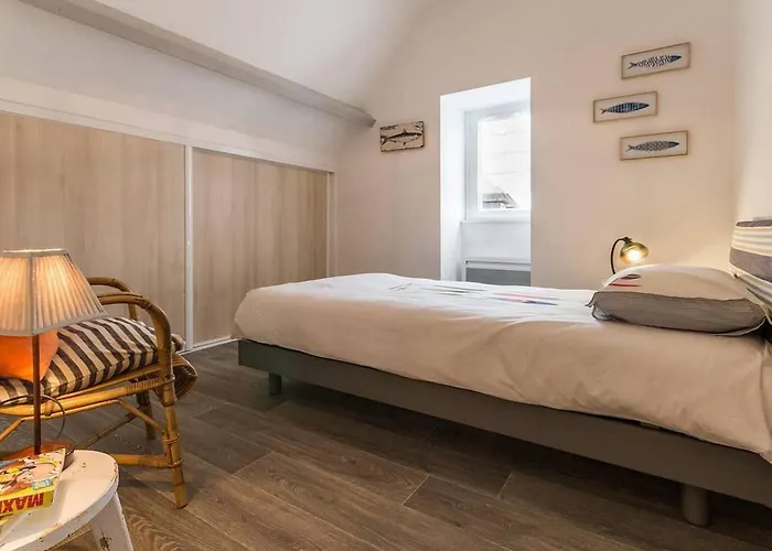 펜션 Chaumiere Renovee Avec Jardin Clos, Proche De Guerande Et Des Plages, Ideale Pour Familles - Fr-1-306-860