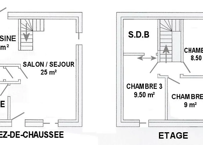펜션 Chaumiere Renovee Avec Jardin Clos, Proche De Guerande Et Des Plages, Ideale Pour Familles - Fr-1-306-860